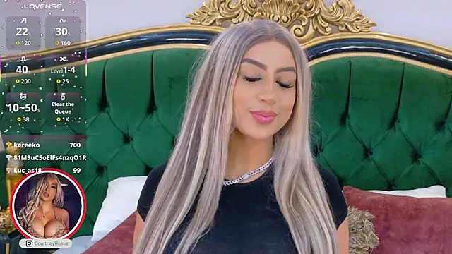 CourtneyRoses online show from November 12, 4:05 pm