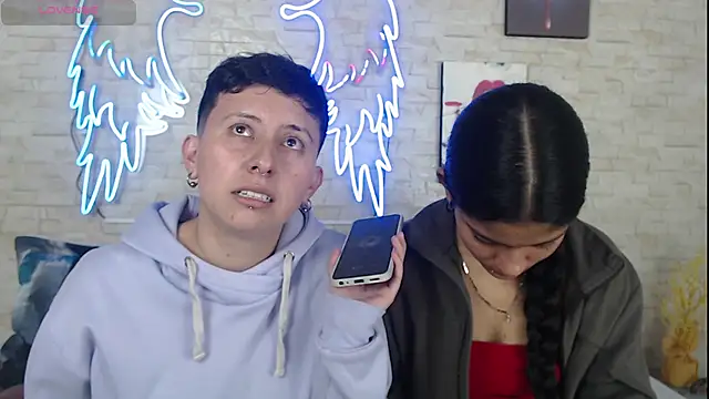 Gaby and Mei online show from November 14, 4:23 am