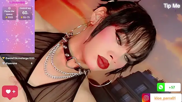 Daphnne XXX online show from December 14, 8:03 pm