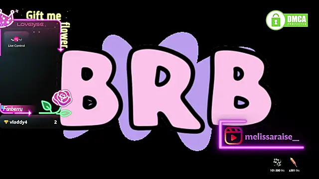 MelRaiise online show from October 12, 11:51 pm