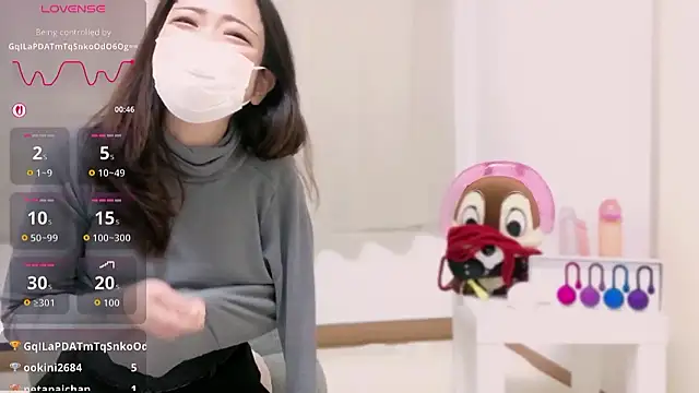 chie  xx online show from November 5, 1:33 am