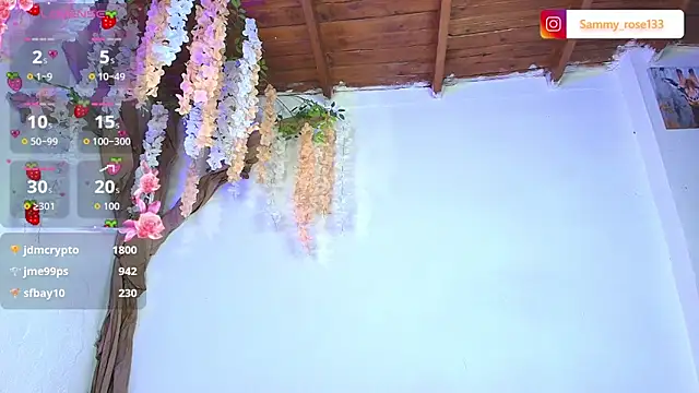 MISS SAMMYROSE online show from May 16, 10:36 am