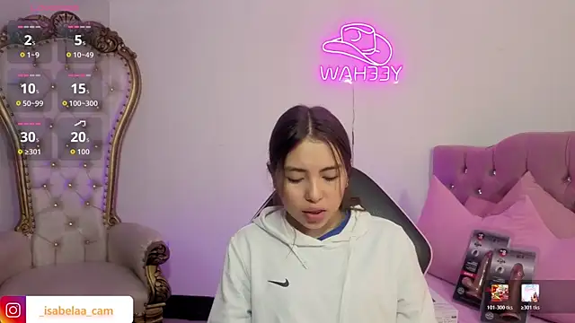 ISABELA TAY online show from May 21, 12:14 pm