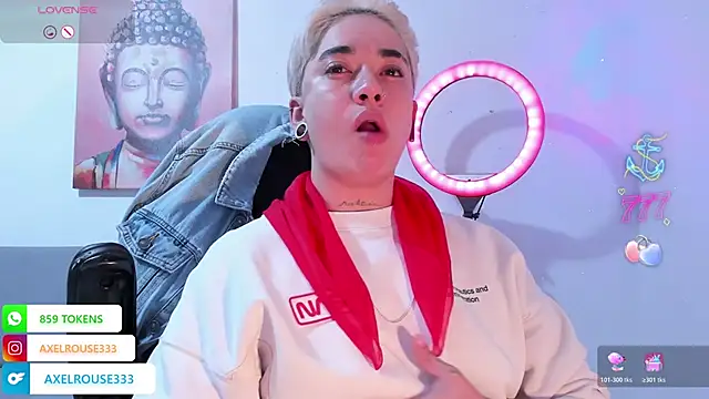 AxelRouse3 online show from April 5, 12:09 am