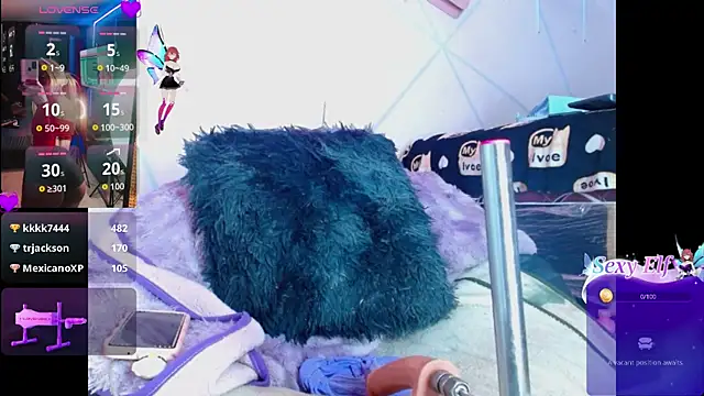 Daury  sexx  online show from January 6, 6:00 pm