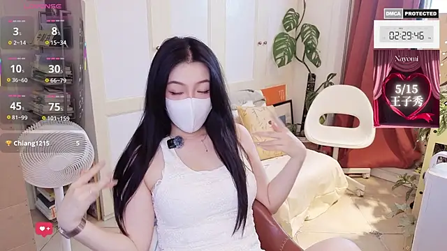nayomi 34f online show from May 13, 6:30 am