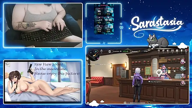 Sarastasia417 online show from June 12, 7:55 pm