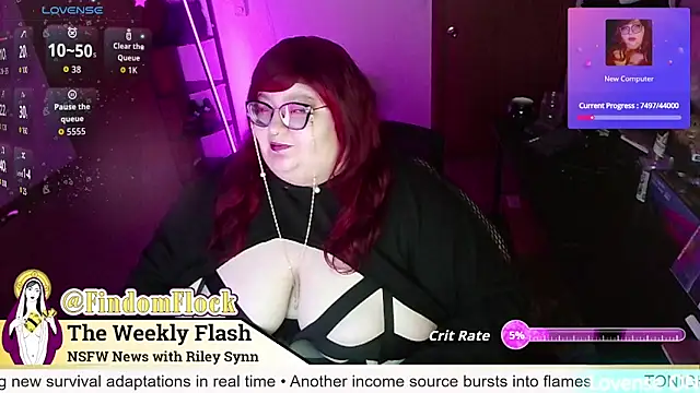 RileySynn online show from May 23, 6:34 am