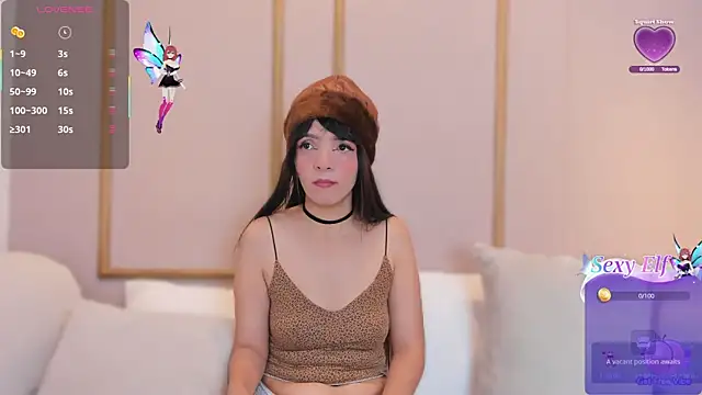 LisaLain online show from February 13, 12:29 pm