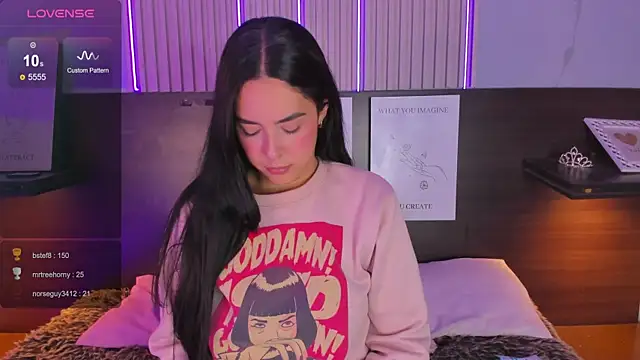 antonella as online show from March 27, 1:07 am