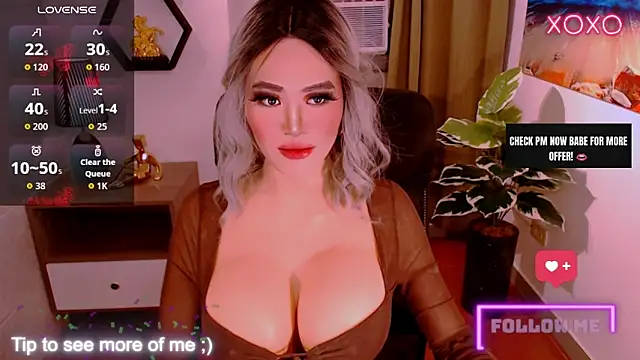 HugeSurpriseLianeTs online show from March 29, 5:01 pm