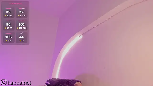 hannah jet online show from May 8, 8:10 pm
