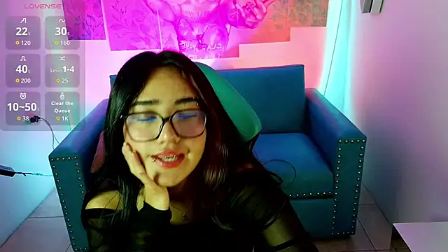 LANA FOX M online show from April 10, 2:28 am