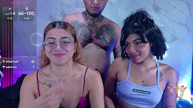 the lust trio online show from April 1, 1:01 pm