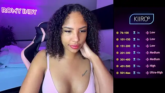 princessromyindy online show from April 22, 6:49 pm
