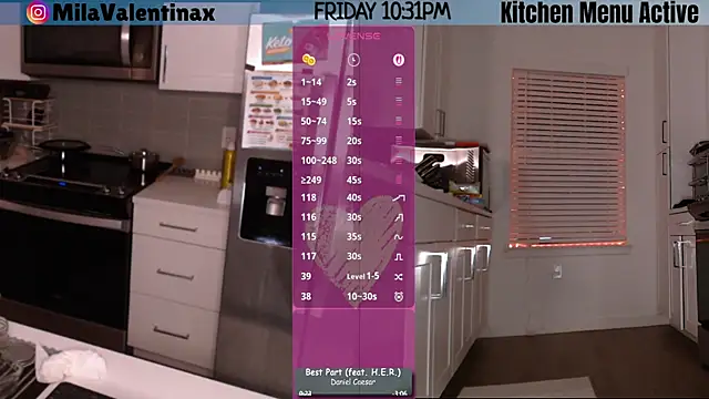 MilaValentina online show from May 23, 2:32 am