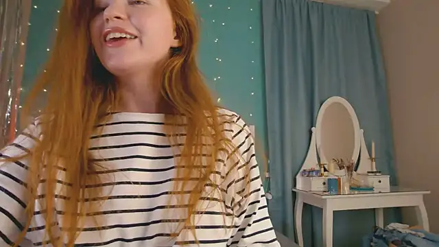 GingerArin online show from April 2, 3:09 pm