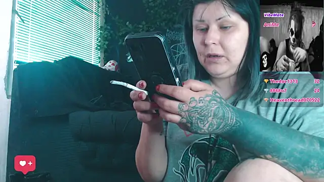 Psychobitch7 online show from May 6, 8:29 am
