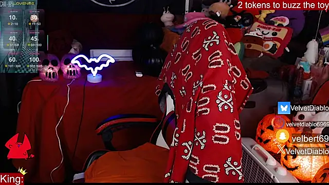 VelvetDiablo online show from October 10, 12:37 am