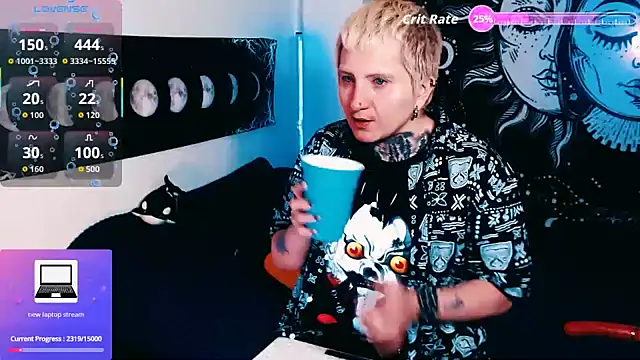 Marieblueeyes online show from February 26, 1:54 pm