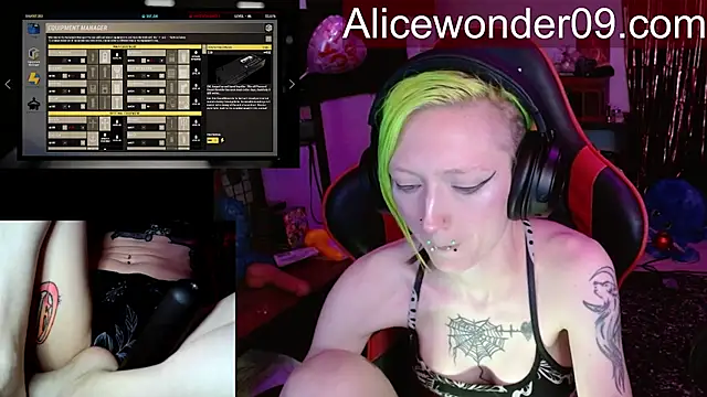 alicewonder09 online show from March 25, 3:34 am
