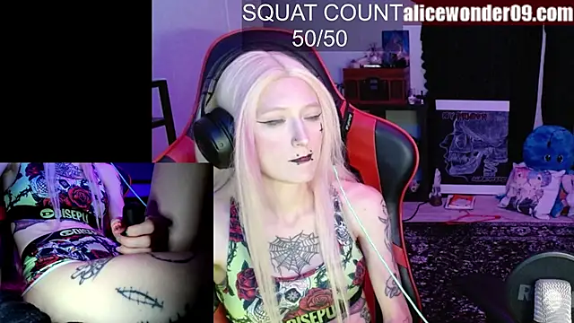 alicewonder09 online show from November 8, 6:40 am