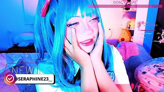 seraphine23 online show from May 24, 3:16 am