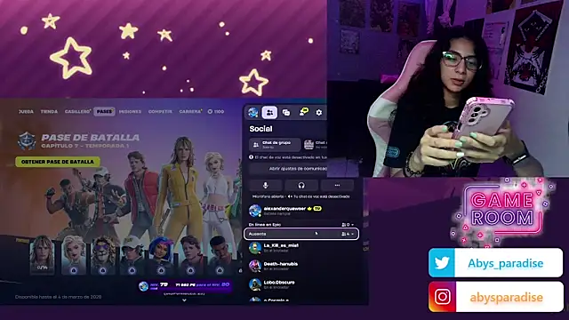 Abysparadise online show from February 10, 1:41 am