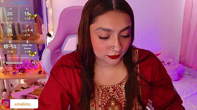 ashalisha online show from October 9, 4:00 pm