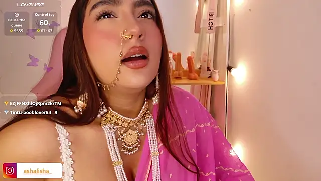 ashalisha online show from March 13, 3:24 pm