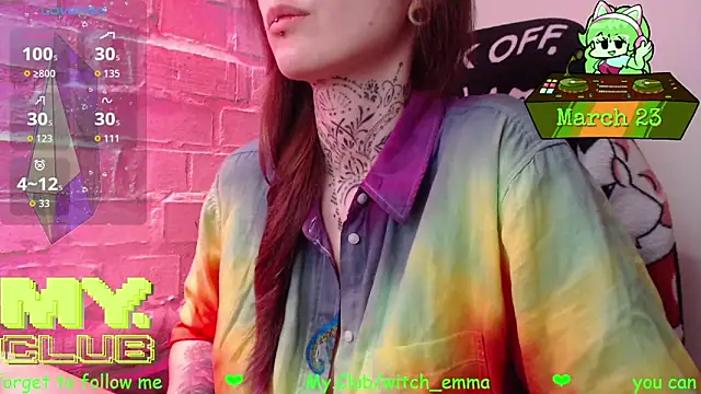 Witch Emma online show from March 23, 3:51 pm