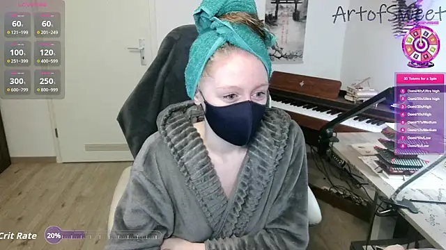 ArtofSweet online show from October 11, 7:05 pm