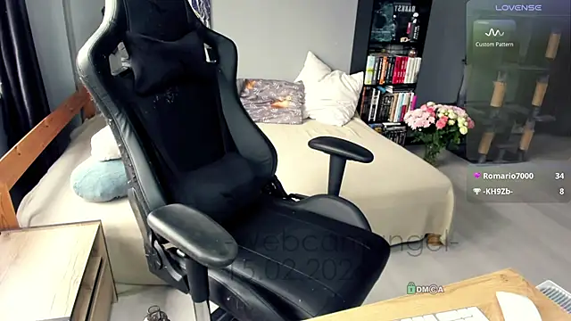 Web-cam-angel online show from February 15, 7:51 am