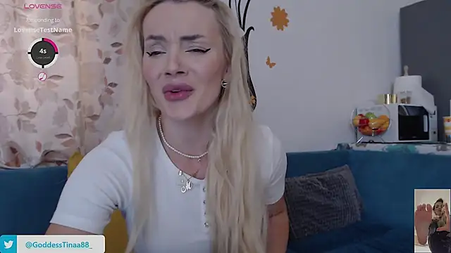 Goddess Tina online show from October 11, 11:58 am