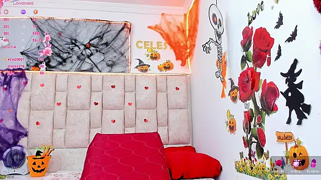 Celeste Lincon online show from October 11, 3:00 am