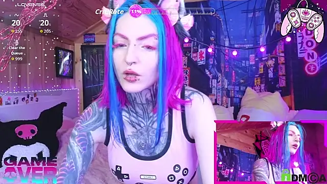 NekoCyber online show from May 2, 5:11 am