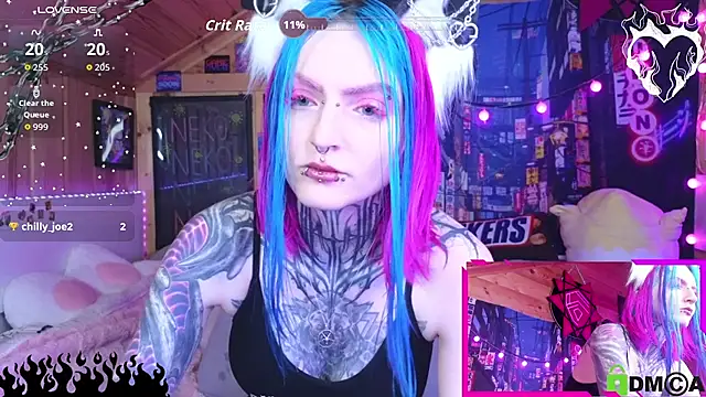 NekoCyber online show from May 17, 5:17 am